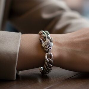 Stainless Steel Cuban Chain Link Bracelet